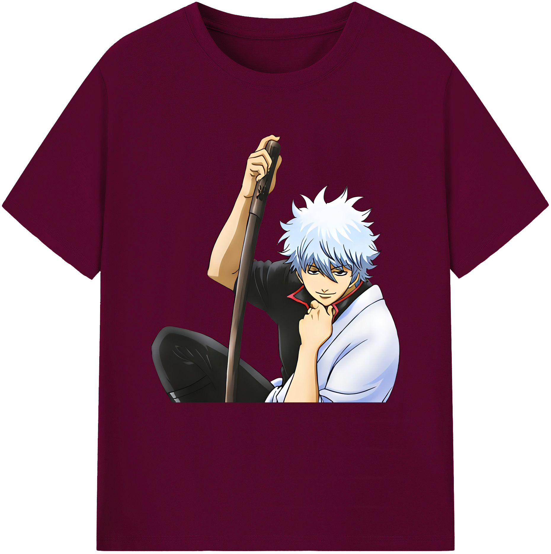 （画像用） ぎんたま 坂田銀時（さかたぎんとき） 神楽 志村新八（しむら しんぱち） GINTAMA Sakata Gintoki Kagura Shimura Shinpachi レディースカジュアルプリントTシャツ（綿100％）